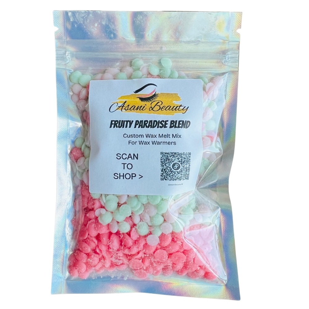 Asani Beauty Fruity Paradise Blend Wax Melts|1.5 oz Blend|Custom Pink Zebra Mix